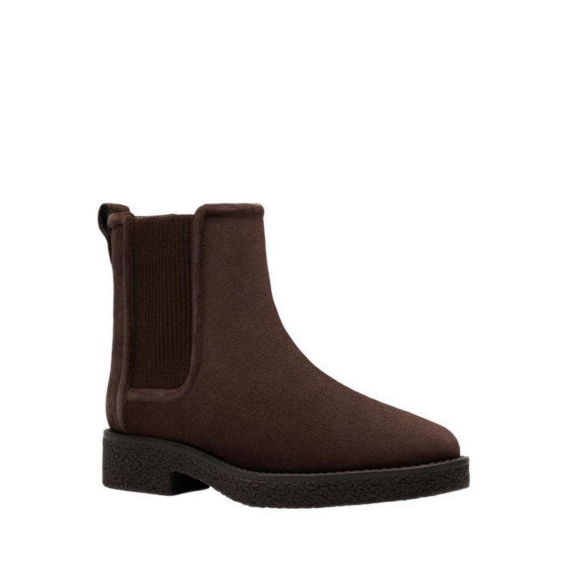 Nella Top Dark Brown Suede