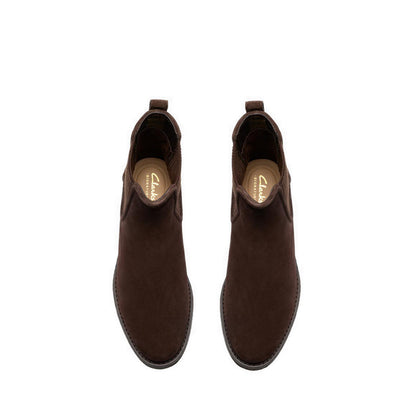 Nella Top Dark Brown Suede