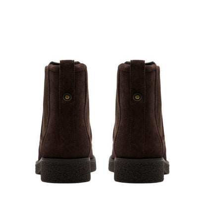 Nella Top Dark Brown Suede