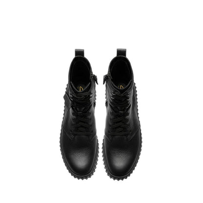 Torhill Style Black Leather