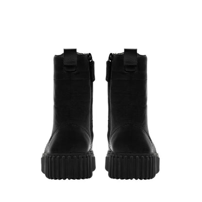 Torhill Style Black Leather