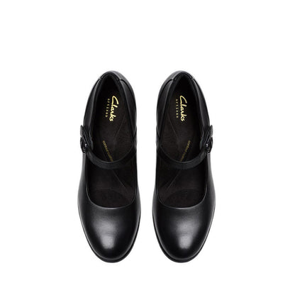 Clarks Womens Shaya Jane - Black