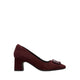 Fernie Trim Merlot Suede
