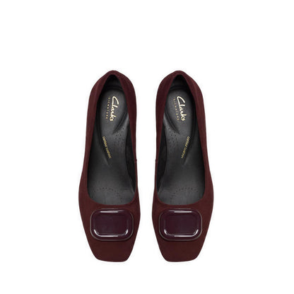 Fernie Trim Merlot Suede