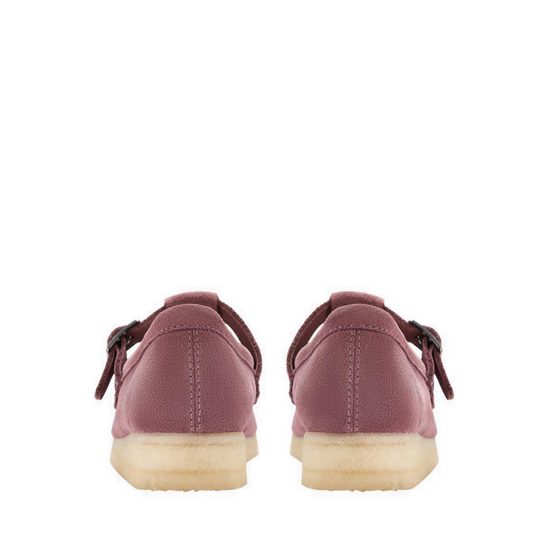 Wallabee T Bar Rose Brown Sde