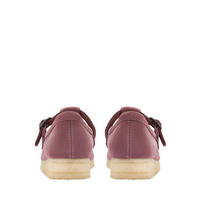 Wallabee T Bar Rose Brown Sde