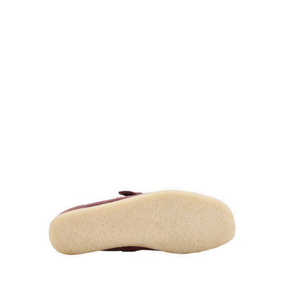Wallabee T Bar Rose Brown Sde