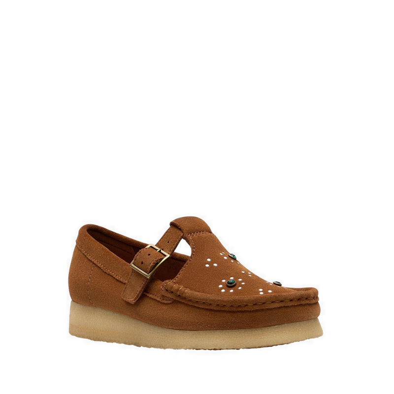 Womens Wallabee Tbar - Brown