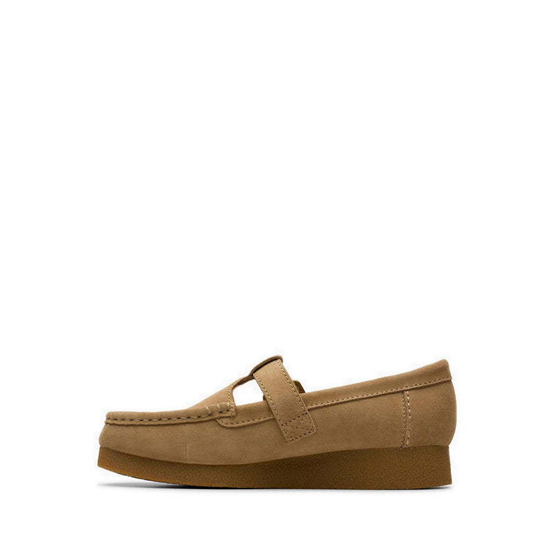 Clarks Women's WallabeeEVOBar - Dark Sand Suede