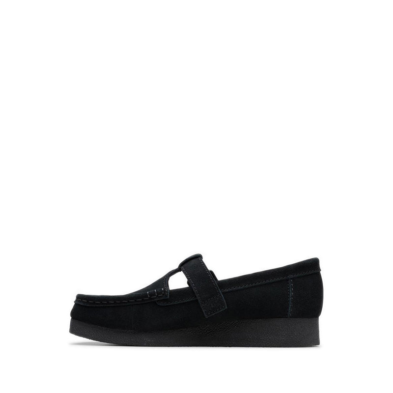 Clarks Women's WallabeeEVOBar - Black Suede