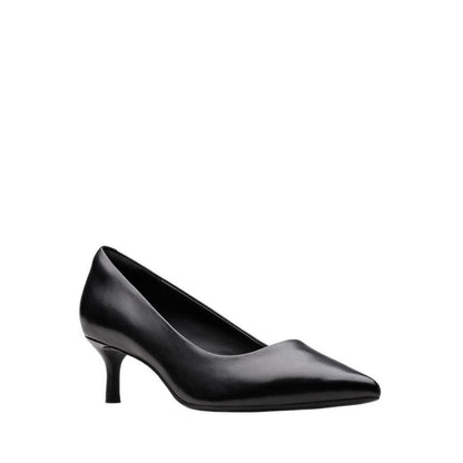 Zarey Court Black Leather