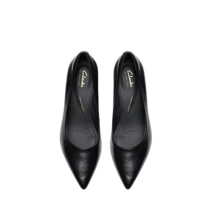 Zarey Court Black Leather