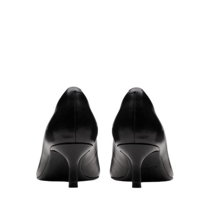 Zarey Court Black Leather