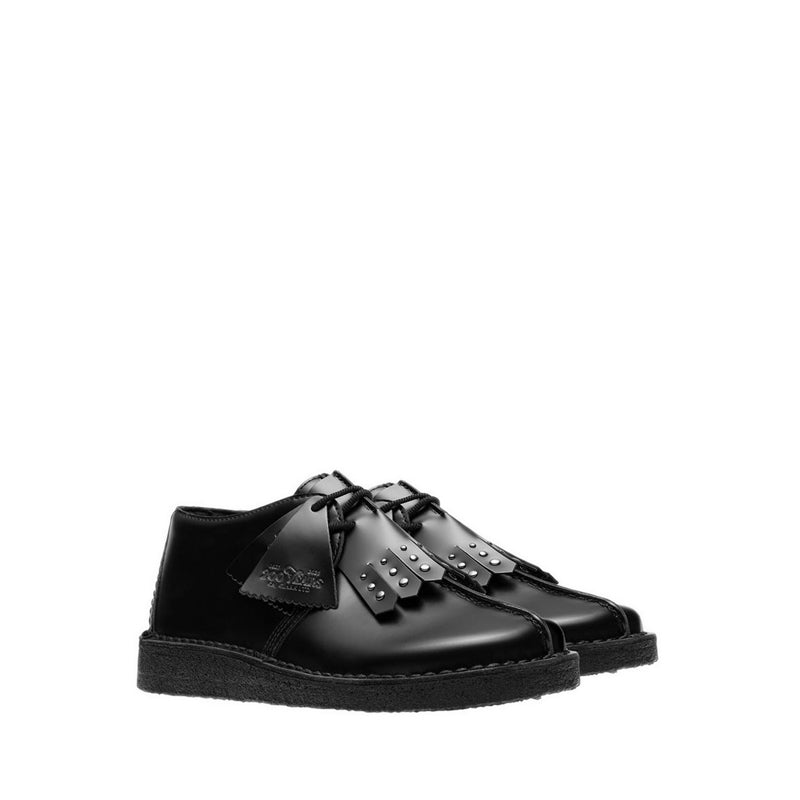 Desert Trek. Blk HiShine Lea