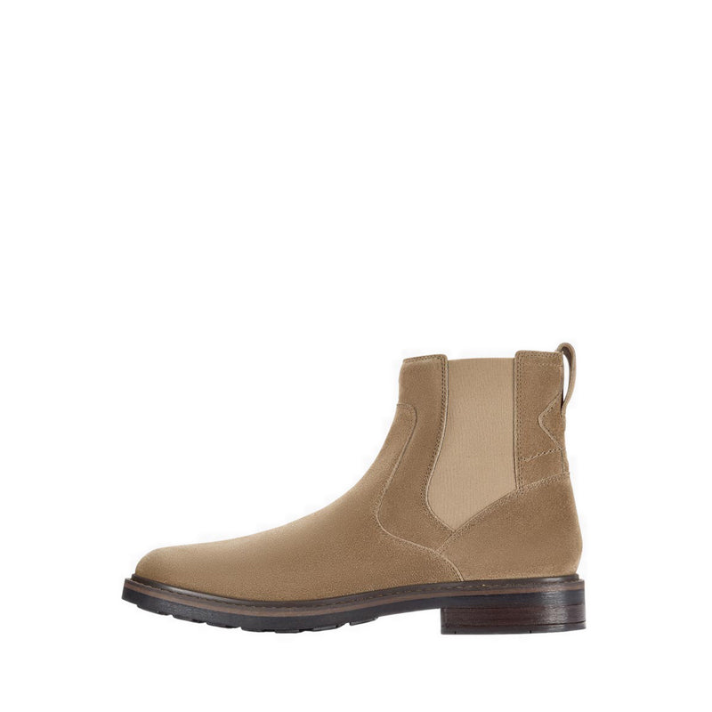 Newford Easy Dark Sand Suede