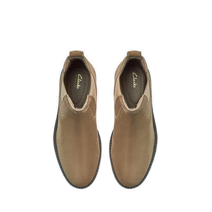 Newford Easy Dark Sand Suede