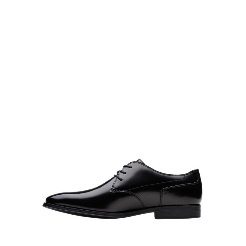 Paulton Lace Blk HiShine Lea