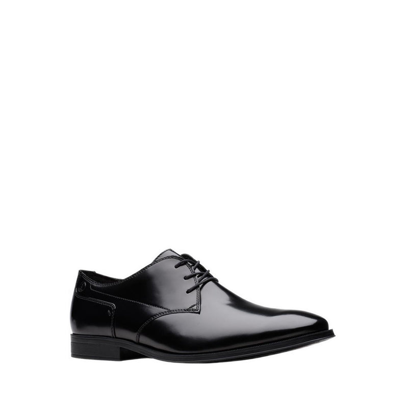 Paulton Lace Blk HiShine Lea