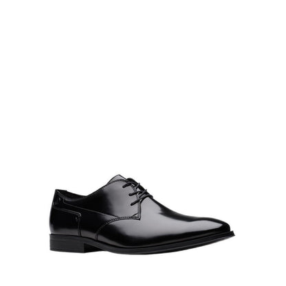 Paulton Lace Blk HiShine Lea