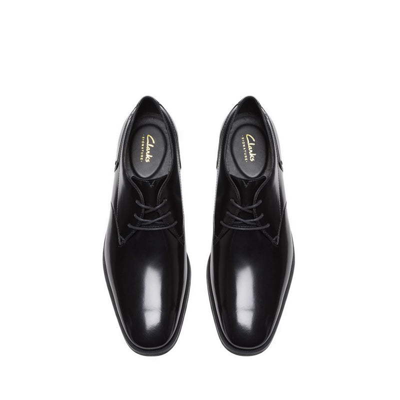 Paulton Lace Blk HiShine Lea