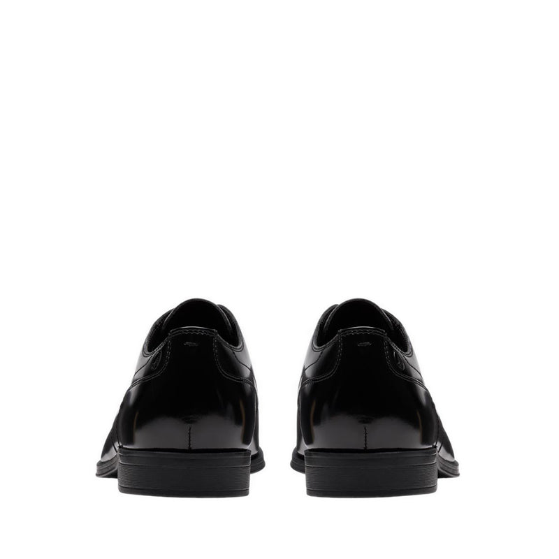 Paulton Lace Blk HiShine Lea