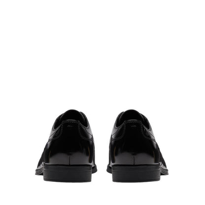 Paulton Lace Blk HiShine Lea