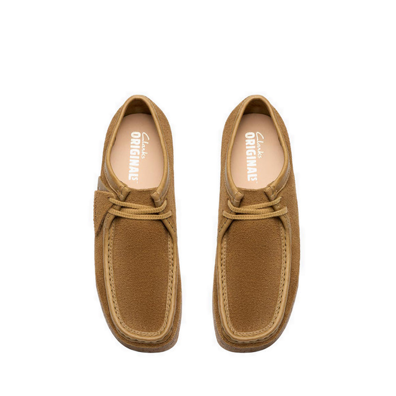 Clarks Wallabee Tan Suede