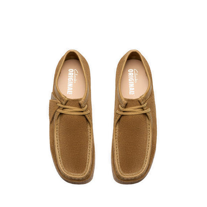 Clarks Wallabee Tan Suede
