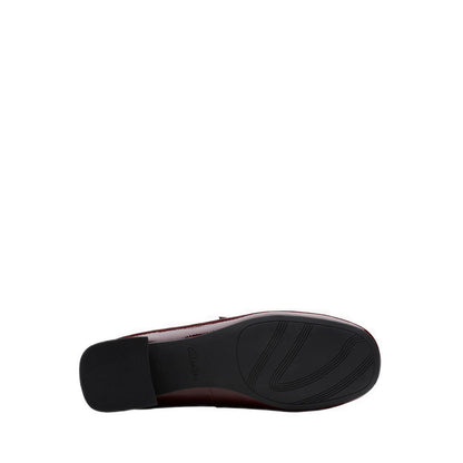 Clarks Daiss30 Shine Burgundy Patent