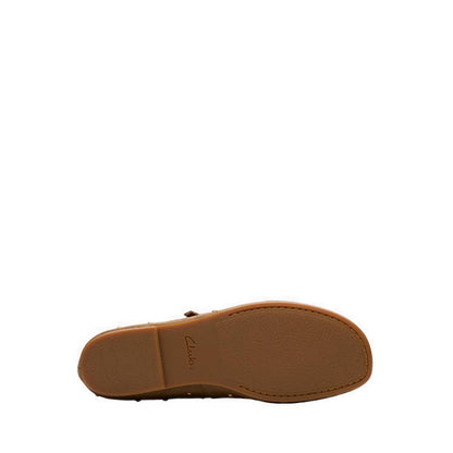 Livia Stud Walnut Suede