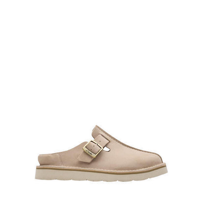 Clarks Solsbury Mule. Sand Suede