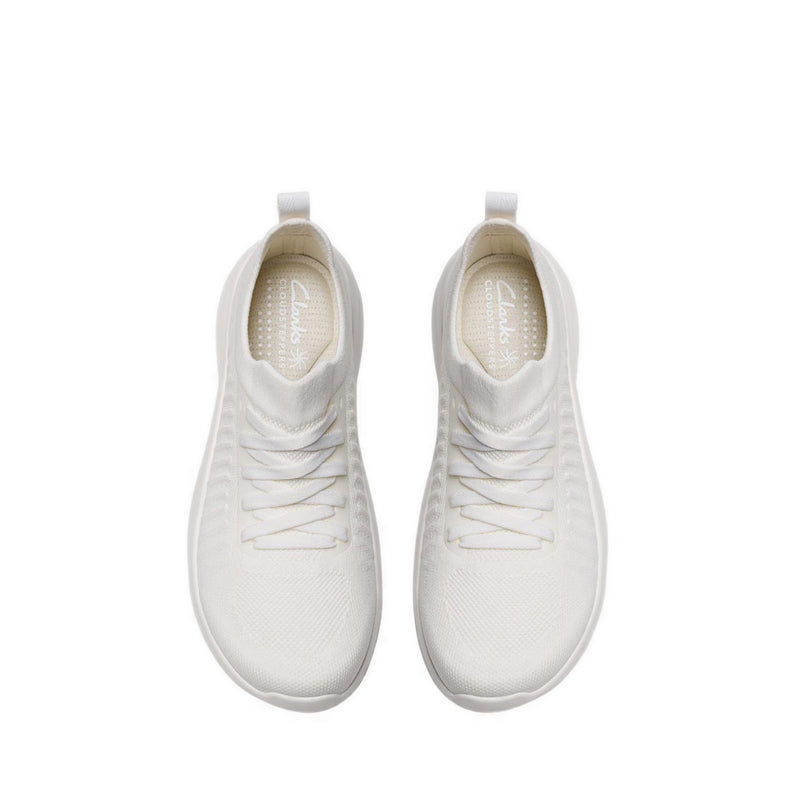 Clarks Womens Solevana Lace - White