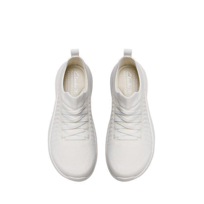 Clarks Womens Solevana Lace - White