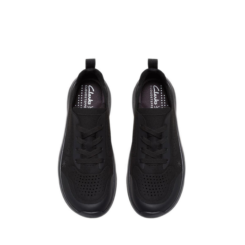 Clarks Womens Solevana Tie - Black