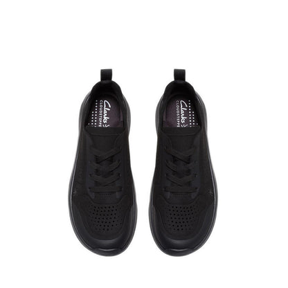 Clarks Womens Solevana Tie - Black