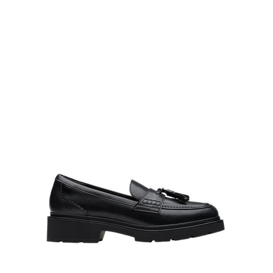 Clarks Womens Lauryl Tassel - Black