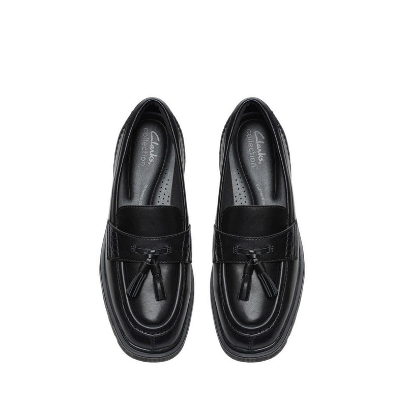 Clarks Womens Lauryl Tassel - Black