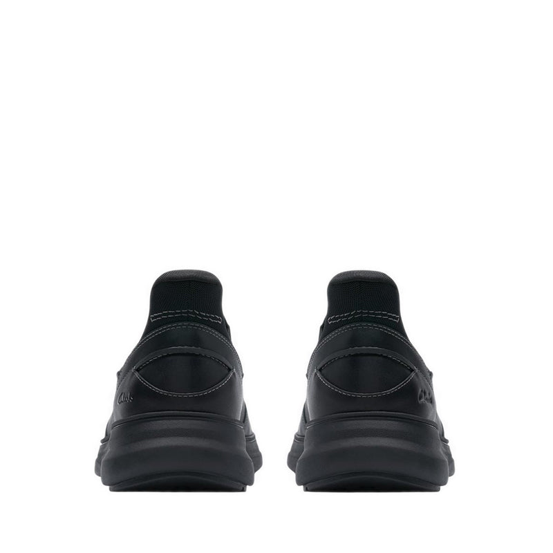 Clarks Mens Mullan Step - Black
