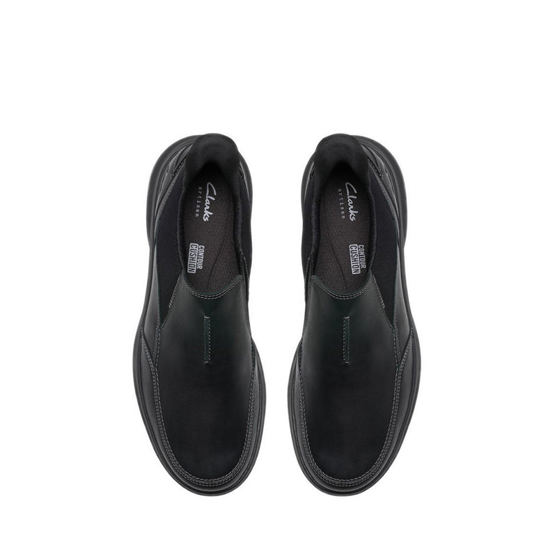 Clarks Mens Mullan Step - Black