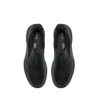 Clarks Mens Mullan Step - Black