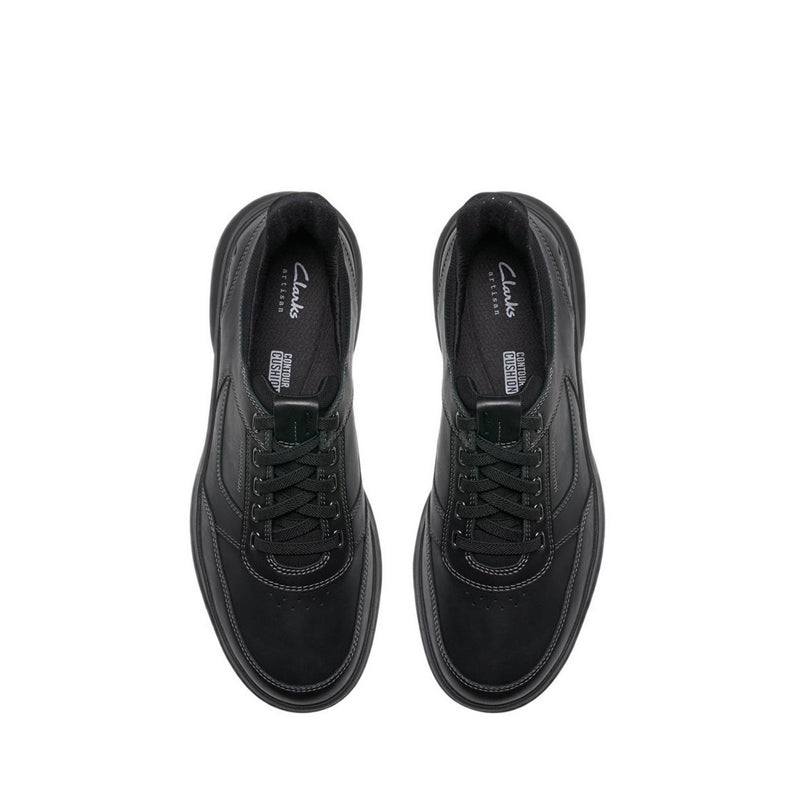 Clarks Mens Mullan Easy - Black