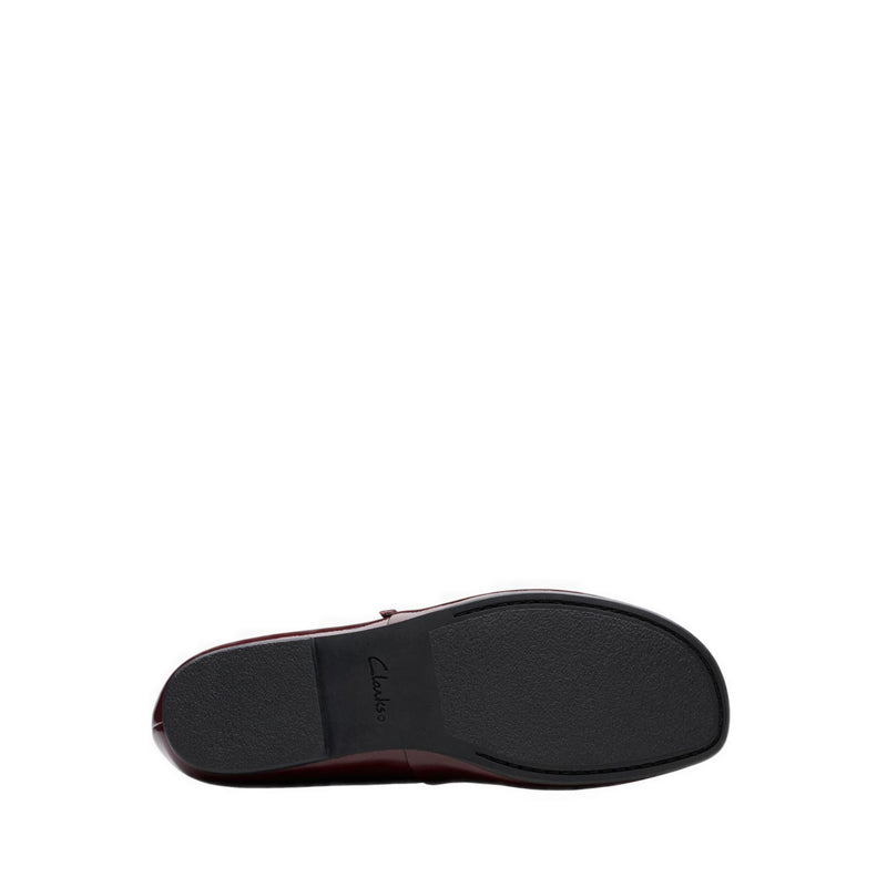 Livia Sky Burgundy Patent
