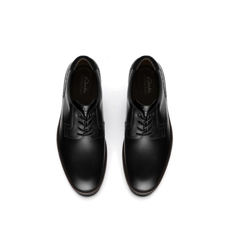 Men's Emmet Plain - Black Smooth