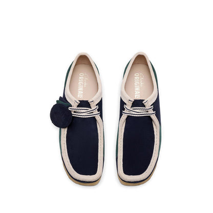 Mens Wallabee - Blue/GreenStripe