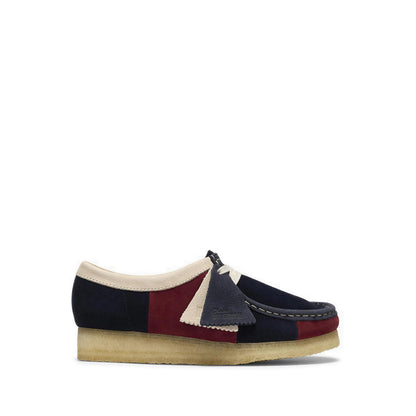 Womens Wallabee. - Navy Stripe
