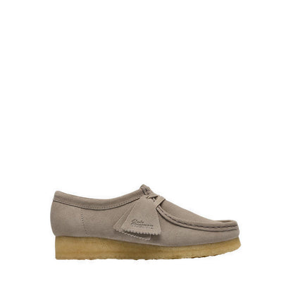 Womens Wallabee. - Pale Grey