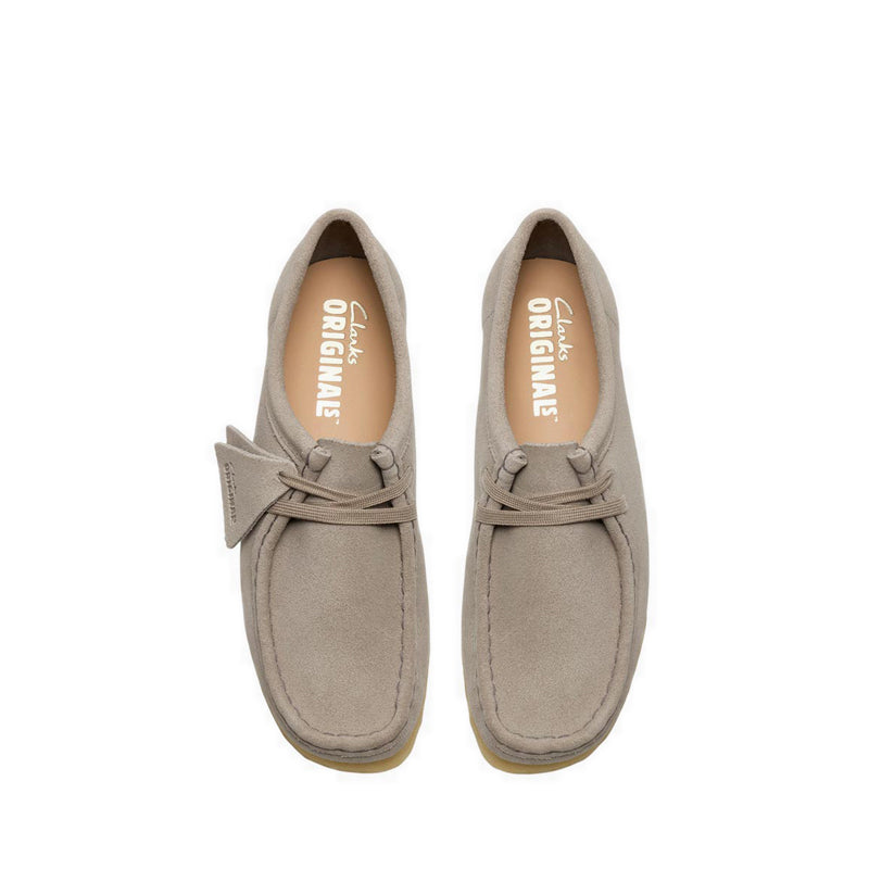 Womens Wallabee. - Pale Grey