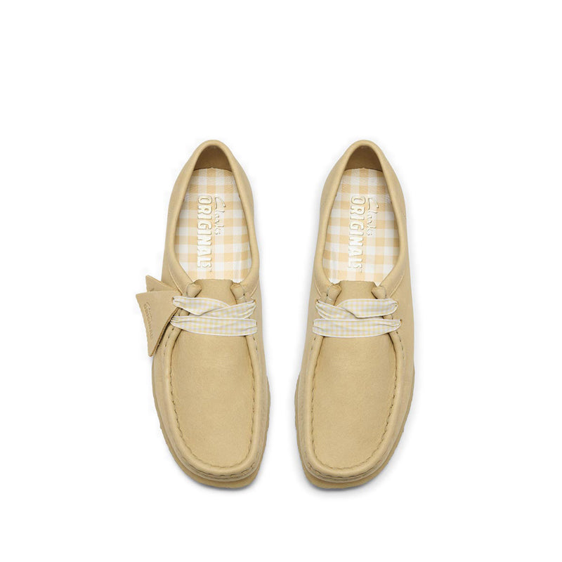Womens Wallabee. - Pale Yellow