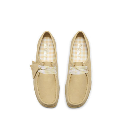Womens Wallabee. - Pale Yellow