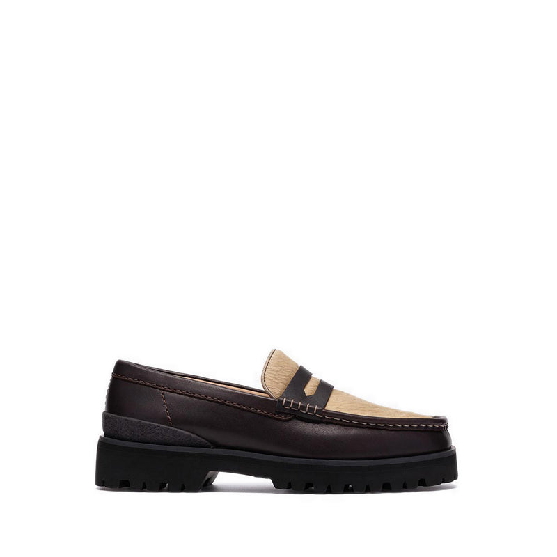 Mens Yukoner Penny - Brown Combi